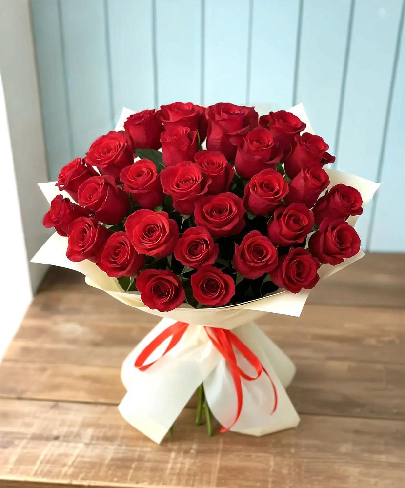 Букет 29 Красных роз в Бородинской