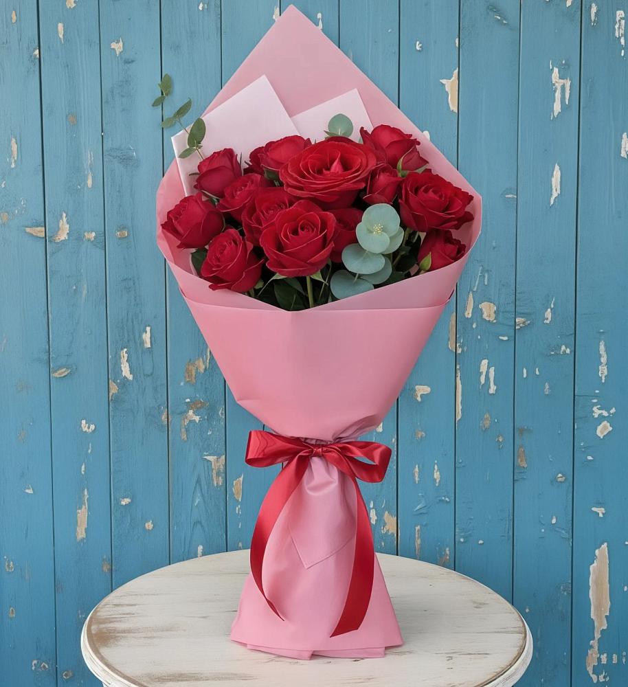 Букет цветов из: Розы в Бородинской