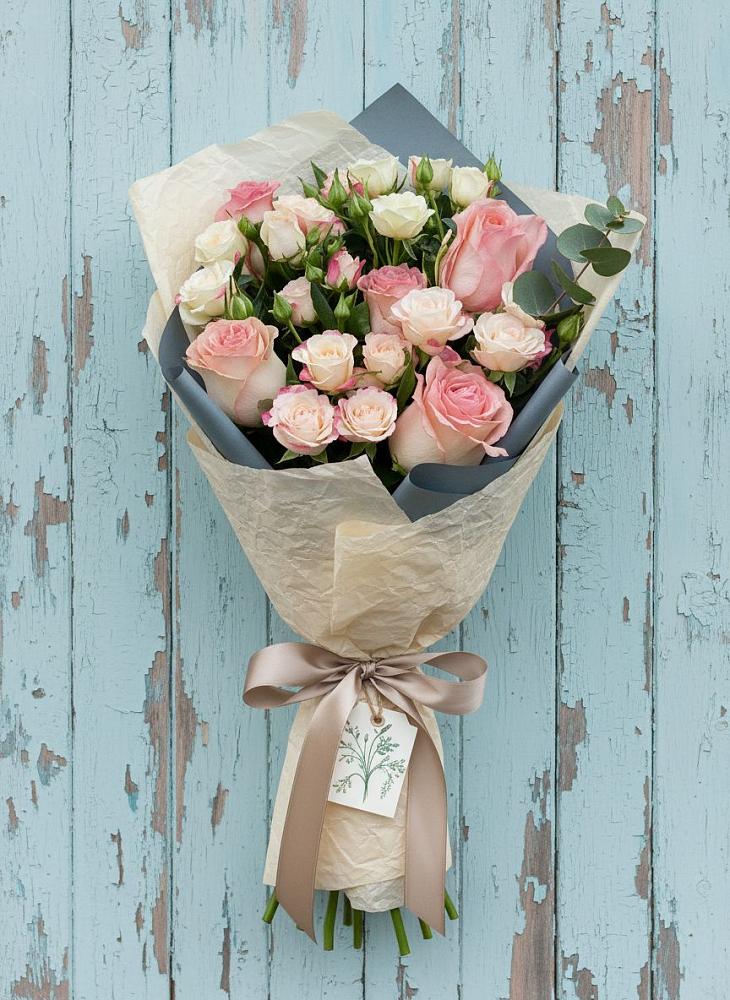 Букет цветов из: Розы в Бородинской