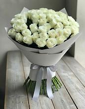 Букет 35 Белых роз в Бородинской