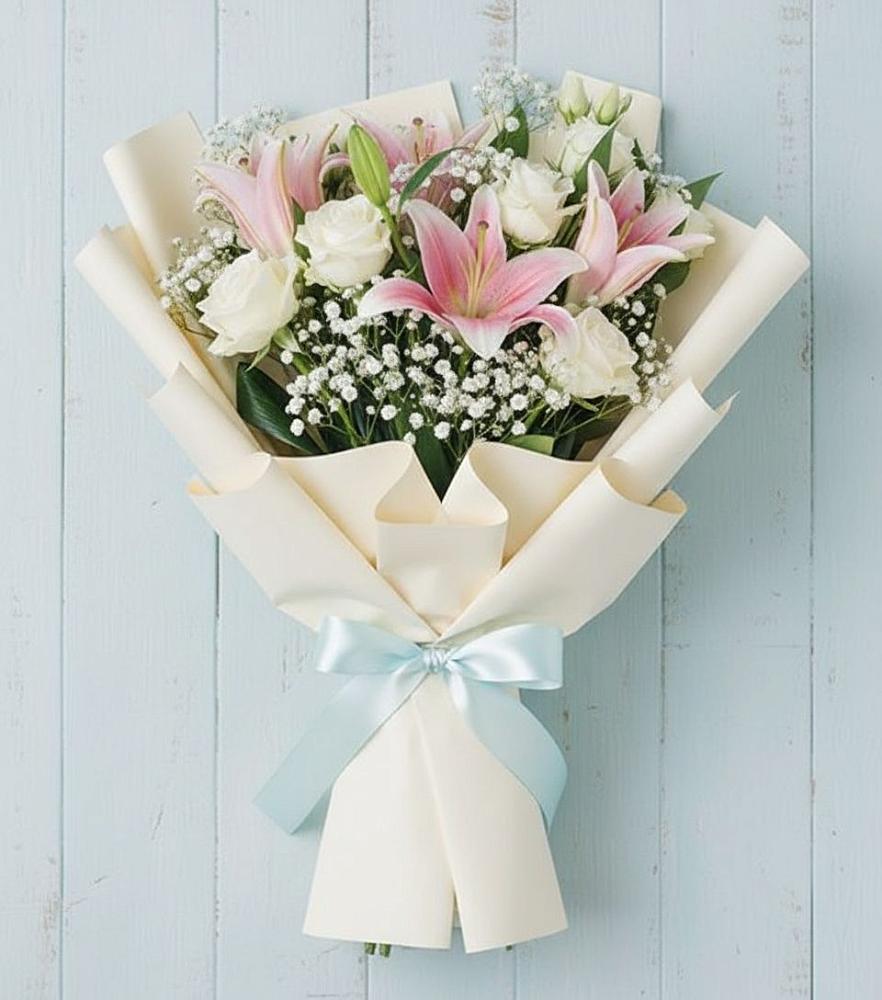 Букет цветов из: Лилии в Бородинской