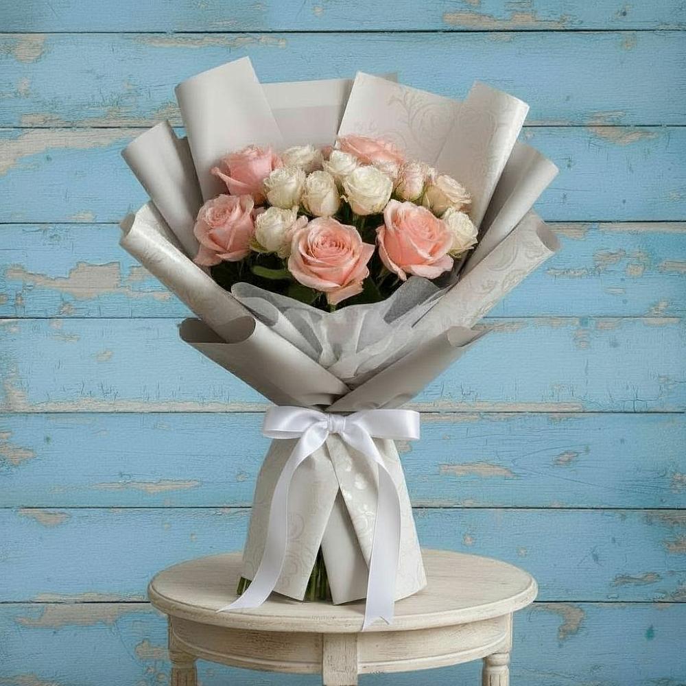 Букет цветов из: Розы в Бородинской