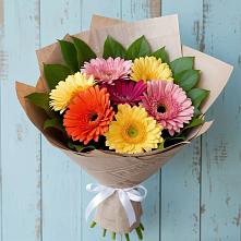 Букет цветов из:  Герберы в Бородинской