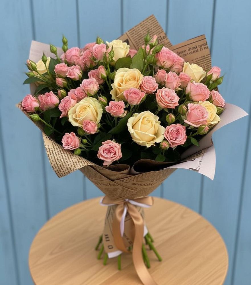 Букет цветов из: Розы в Бородинской