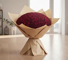 Букет 101 Красная роза в Бородинской