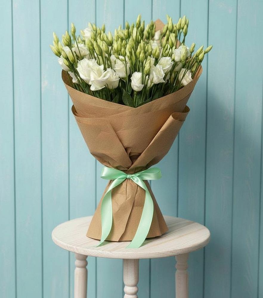 Букет цветов из: Лизиантусы в Бородинской