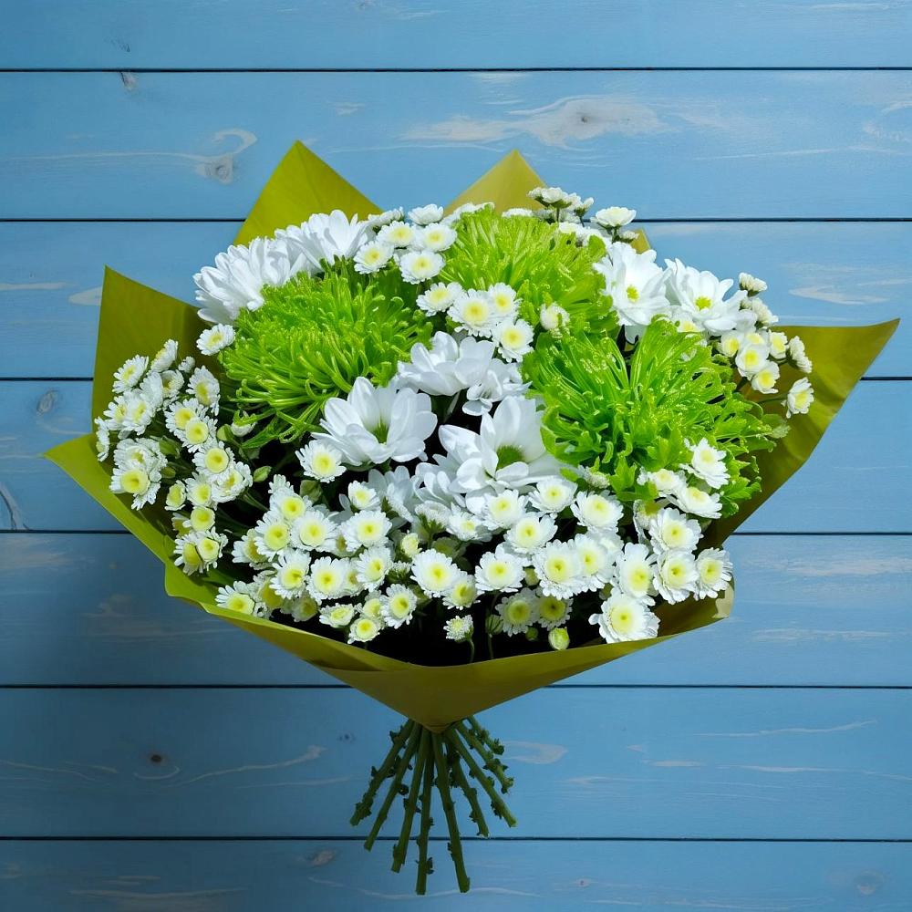 Букет цветов из: Хризантемы в Бородинской