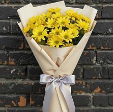Букет цветов из:  Хризантемы в Бородинской