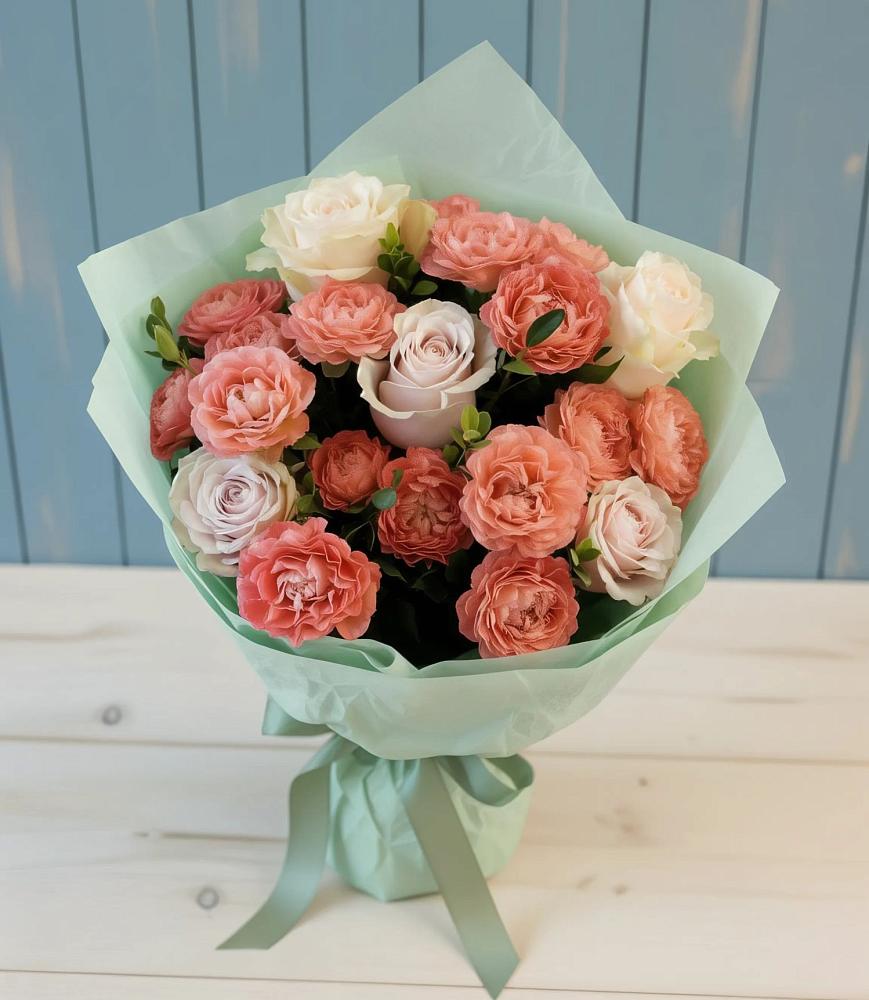 Букет цветов из: Розы в Бородинской