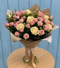 Букет цветов из:  Розы в Бородинской