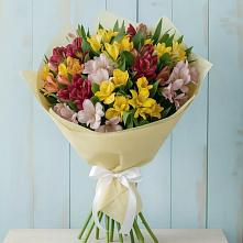 Букет цветов из:  Альстромерии в Бородинской