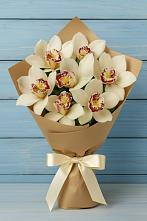 Букет цветов из:  Орхидеи и Розы в Бородинской